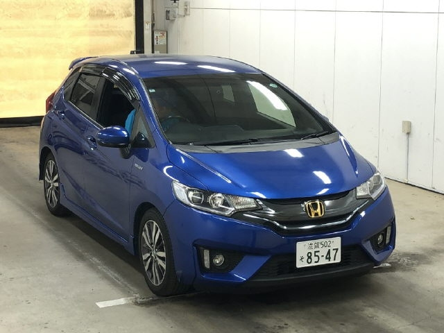 HONDA FIT 2014 Blue