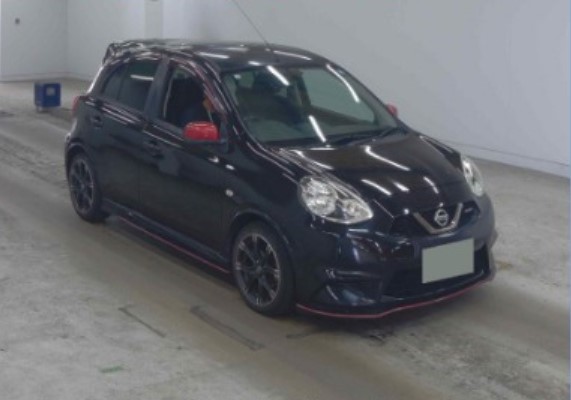 NISSAN MARCH 2014 BLACK