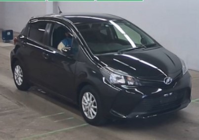TOYOTA VITZ 2014 BLACK